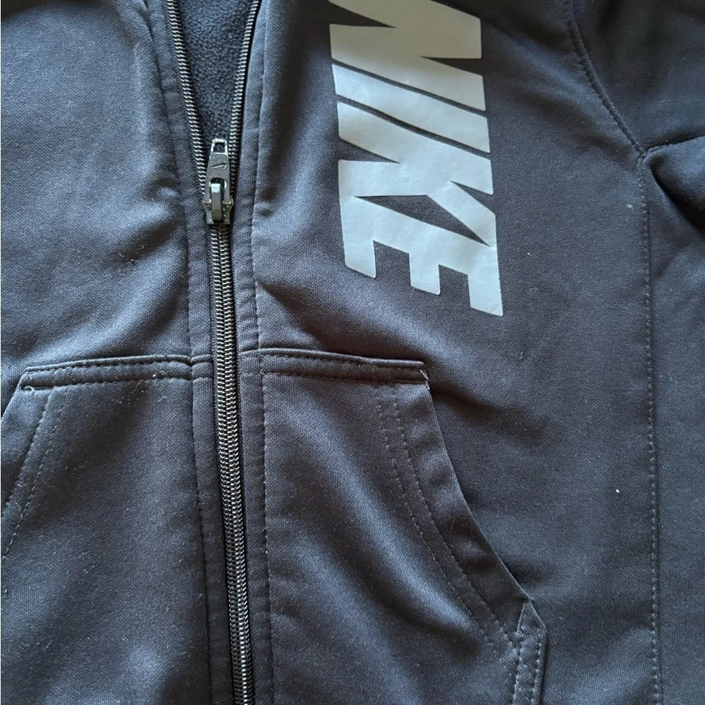 Toddler Nike Kids Dry Fit Black Hoodie Full Zip 3T